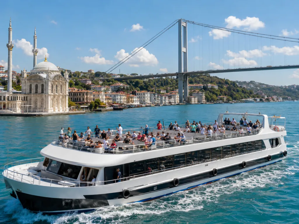 Dinner Show on a Boat Trip on the Bosphorus